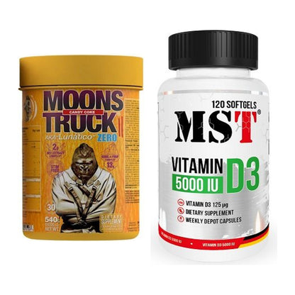 Trainings-Set: Zoomad Moonstruck 2.0 ZERO + MST Vitamin D3 5000IU 120 – alle enthaltenen Artikel