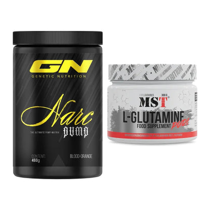 Trainings-Set: GN Narc Pump + MST Glutamine – alle enthaltenen Artikel