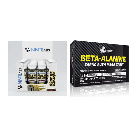 Trainings-Set: NNT Extreme Black Edition + Olimp Beta-Alanin Carno – alle enthaltenen Artikel