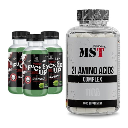 Trainings-Set: Swedish Supplements Fucked Up + MST 21 Amino Acids – alle enthaltenen Artikel
