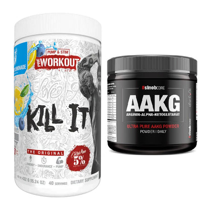 Trainings-Set: Rich Piana 5% Nutrition + Sinob Core Arginin AAKG – alle enthaltenen Artikel