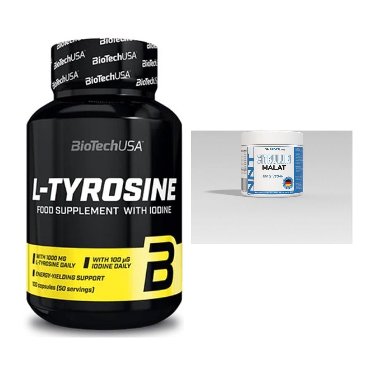 Trainings-Set: BioTech Tyrosine + NNT Citrullin – alle enthaltenen Artikel