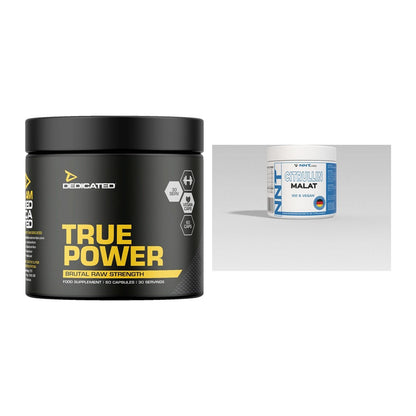 Trainings-Set: Dedicated True Power + NNT Citrullin – alle enthaltenen Artikel