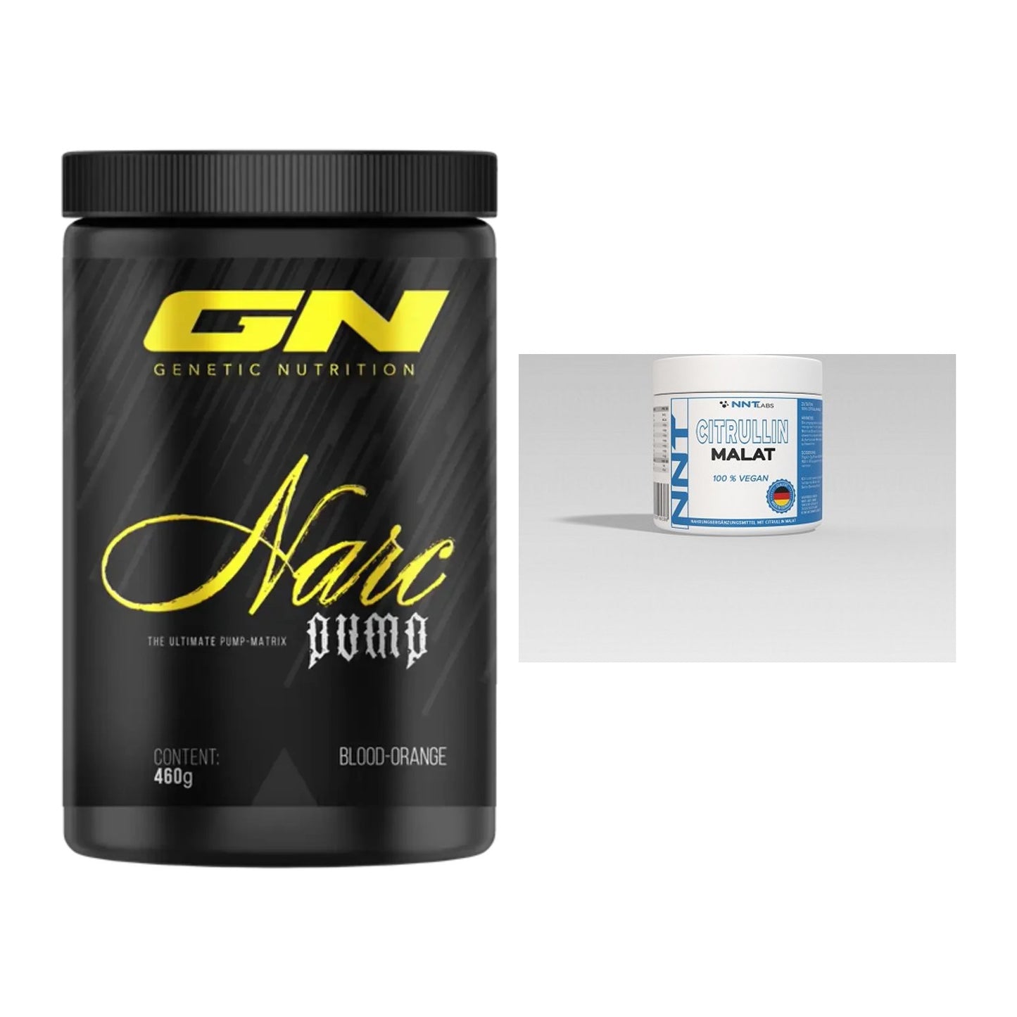 Trainings-Set: GN Narc Pump + NNT Citrullin – alle enthaltenen Artikel