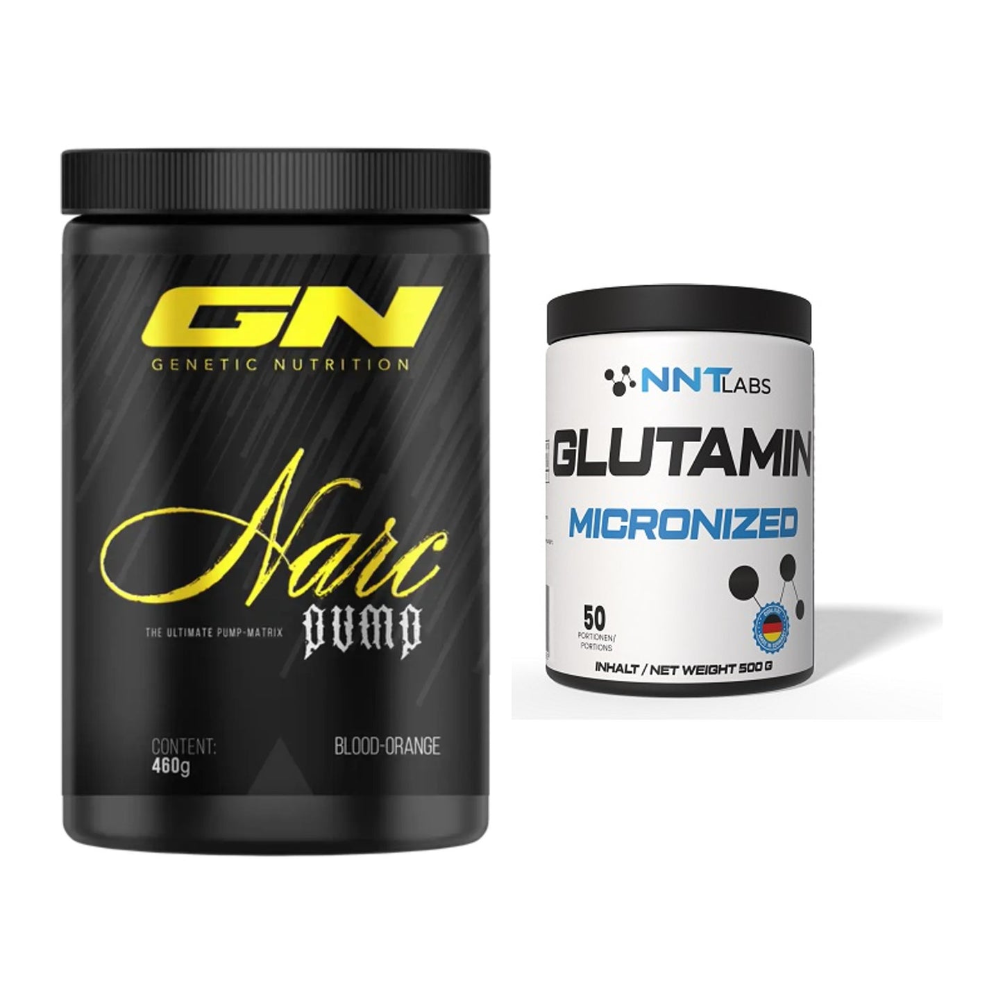 Trainings-Set: GN Narc Pump + NNT Glutamin – alle enthaltenen Artikel