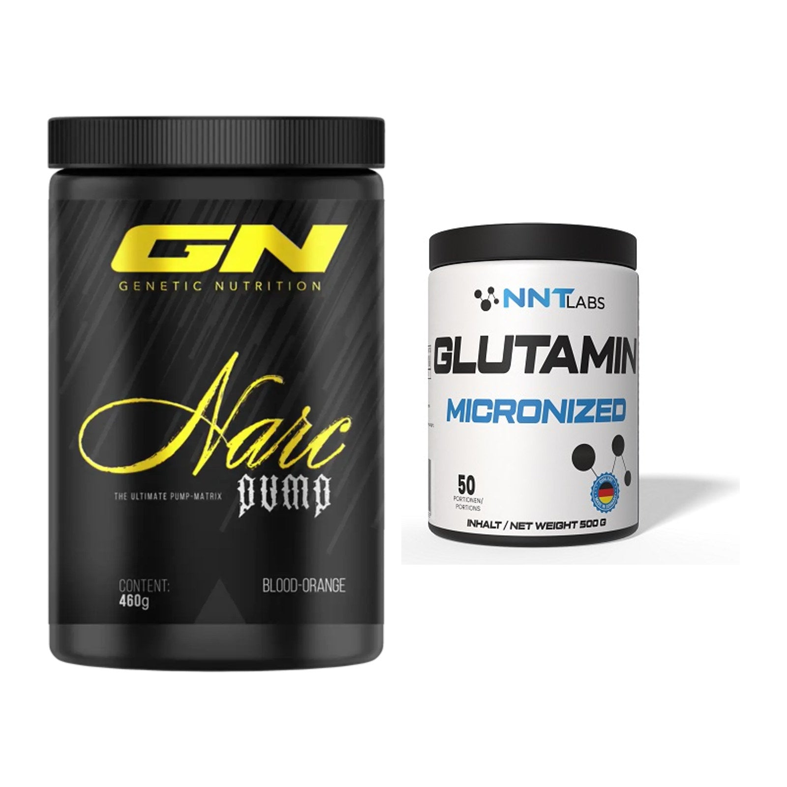 Trainings-Set: GN Narc Pump + NNT Glutamin – alle enthaltenen Artikel