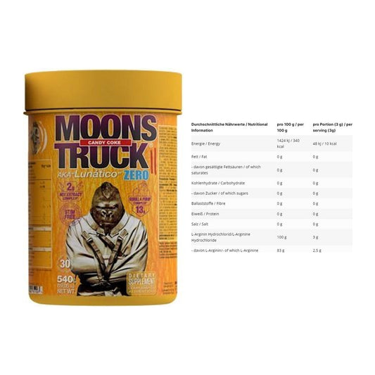 Training set: Zoomad Moonstruck 2.0 ZERO + INLEAD L-Arginine HCL - all items included