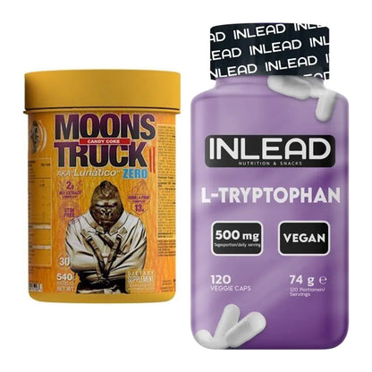 Training set: Zoomad Moonstruck 2.0 ZERO + INLEAD L-Tryptophan 500mg - all items included