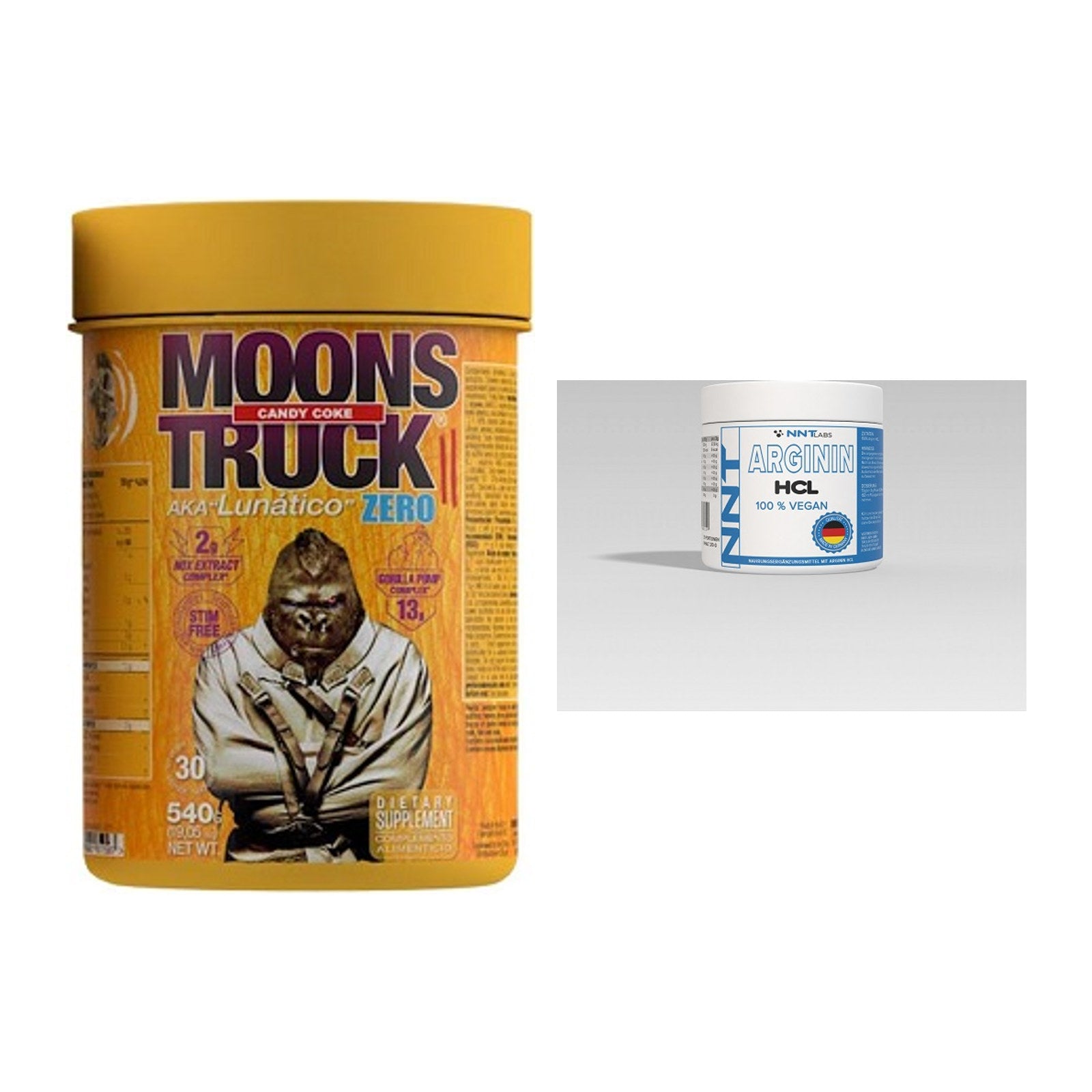 Trainings-Set: Zoomad Moonstruck 2.0 ZERO + NNT Arginin – alle enthaltenen Artikel