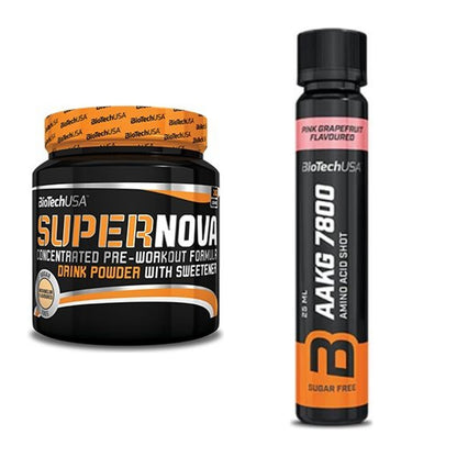 Trainings-Set: BioTech Supernova + BioTech AAKG 7800 – alle enthaltenen Artikel