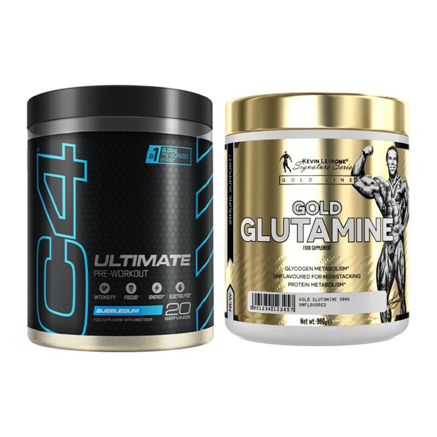 Trainings-Set: Cellucor C4 ULTIMATE 20 + Kevin Levrone GOLD – alle enthaltenen Artikel