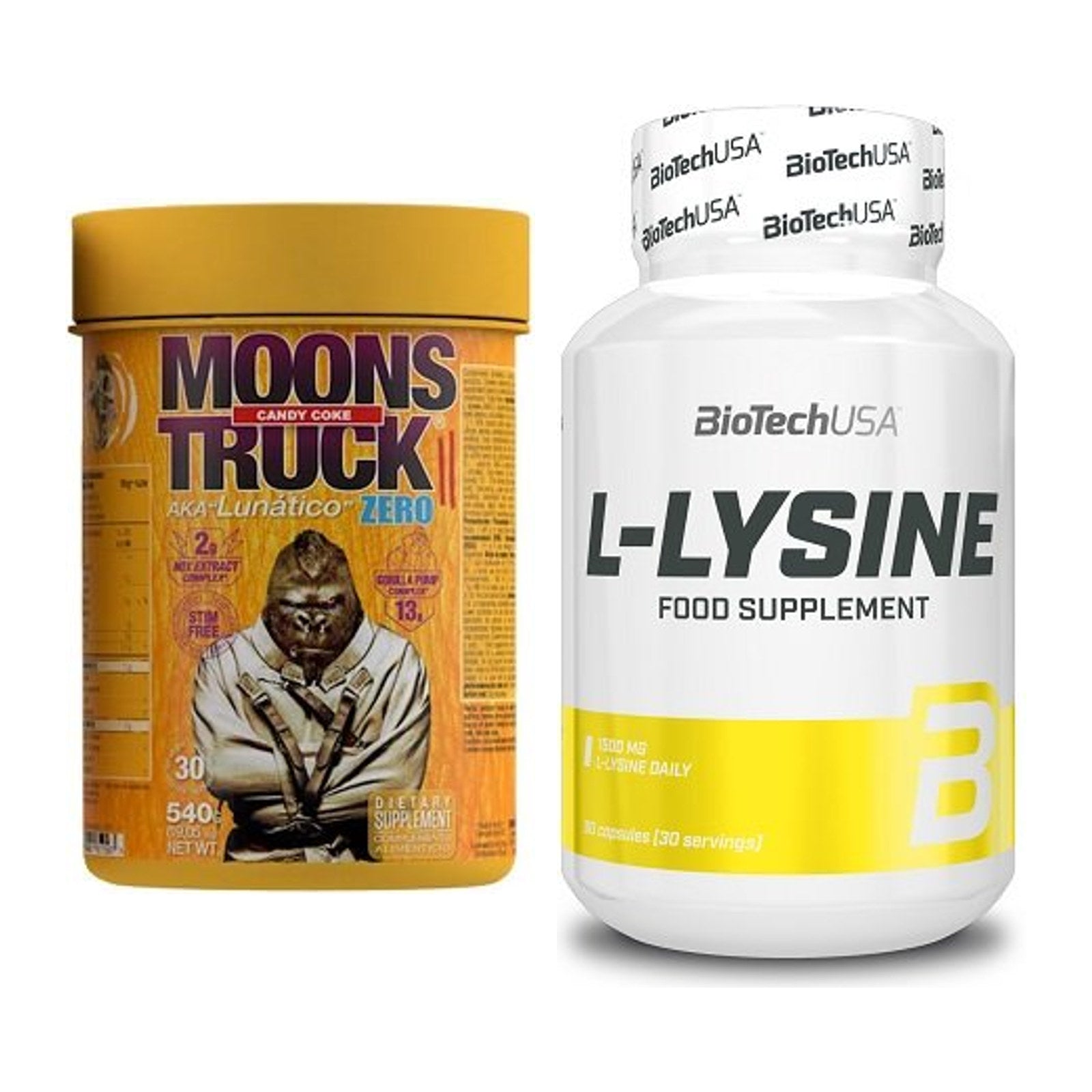 Trainings-Set: Zoomad Moonstruck 2.0 ZERO + BioTech L-Lysine – alle enthaltenen Artikel