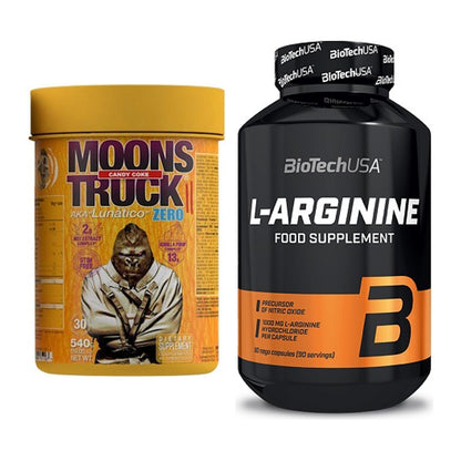 Trainings-Set: Zoomad Moonstruck 2.0 ZERO + BioTech L-Arginine – alle enthaltenen Artikel