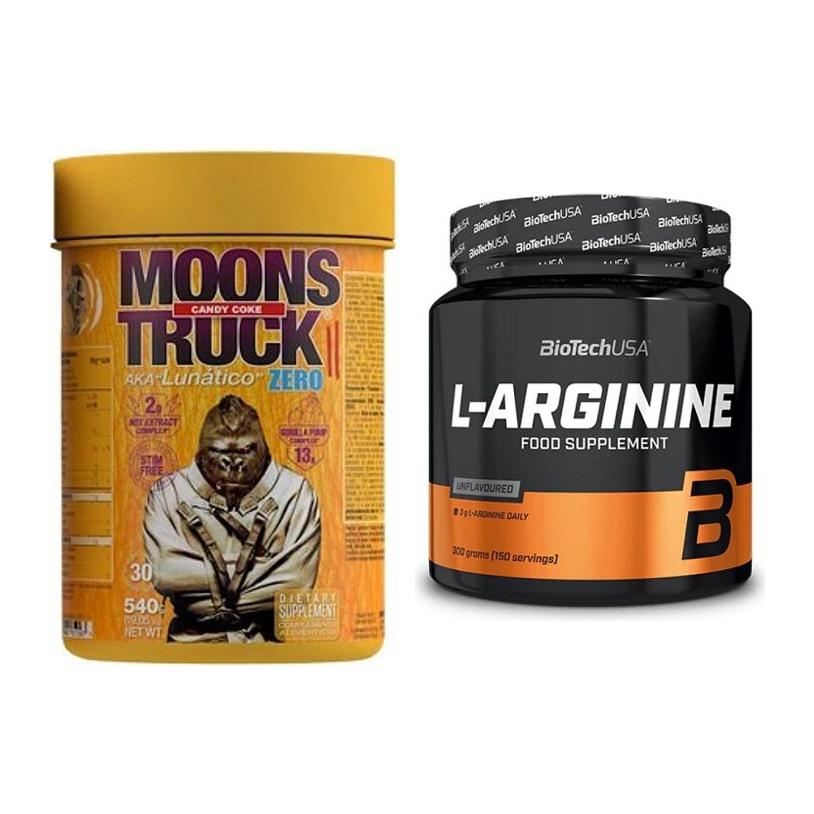 Trainings-Set: Zoomad Moonstruck 2.0 ZERO + BioTech L-Arginin – alle enthaltenen Artikel