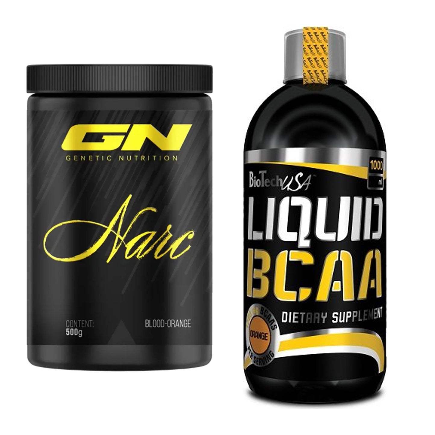 Trainings-Set: GN Narc + BioTech Liquid BCAA – alle enthaltenen Artikel