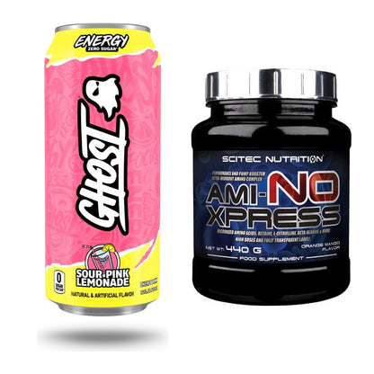 Trainings-Set: Ghost Energy + Scitec Ami-NO Xpress – alle enthaltenen Artikel