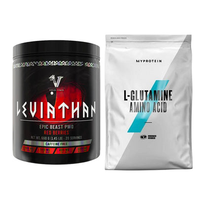 Trainings-Set: Viking Power Leviathan Hardcore + MyProtein Glutamin – alle enthaltenen Artikel