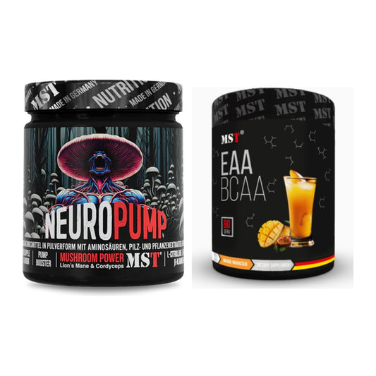 Trainings-Set: MST NeuroPump + MST EAA & BCAA – alle enthaltenen Artikel