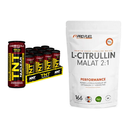 Trainings-Set: NXT Nutrition TNT NUCLEAR + ProFuel L-Citrullin Malat – alle enthaltenen Artikel