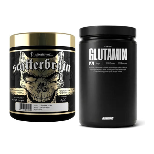 Trainings-Set: Kevin Levrone Scatterbrain + Big Zone Glutamin – alle enthaltenen Artikel