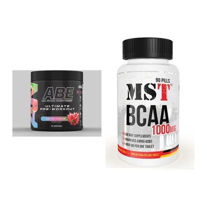Trainings-Set: Applied Nutrition A.B.E + MST BCAA 1000 (90 Tabl.) – alle enthaltenen Artikel