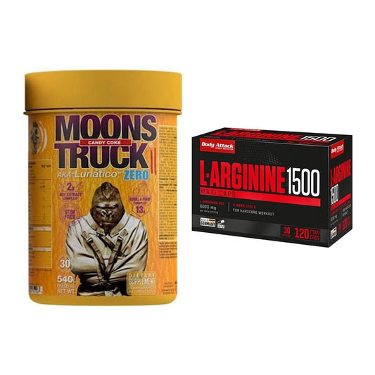 Trainings-Set: Zoomad Moonstruck 2.0 ZERO + Body Attack L-Arginin 1500 – alle enthaltenen Artikel