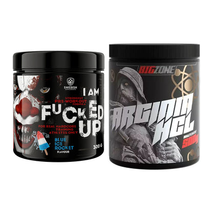 Trainings-Set: Swedish Supplements Fucked Up + Big Zone Arginine HCl – alle enthaltenen Artikel