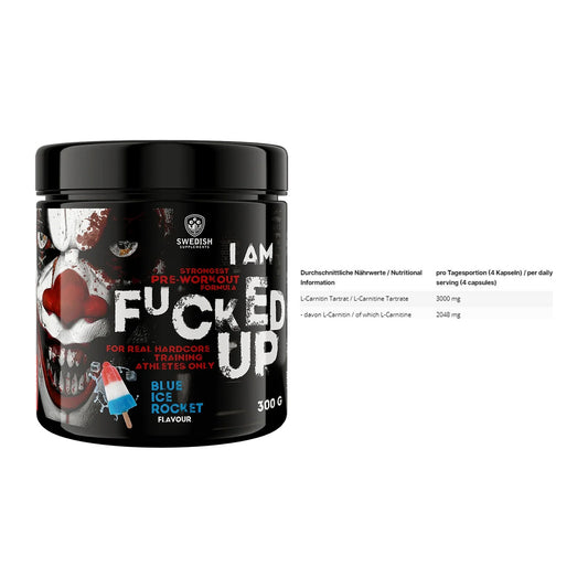 Trainings-Set: Swedish Supplements Fucked + INLEAD L-Carnitine – alle enthaltenen Artikel