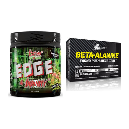 Trainings-Set: Psycho Pharma Edge + Olimp Beta-Alanin Carno – alle enthaltenen Artikel