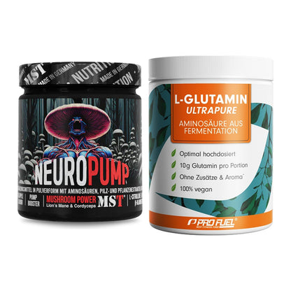 Trainings-Set: MST NeuroPump + ProFuel Glutamin Ultrapure – alle enthaltenen Artikel