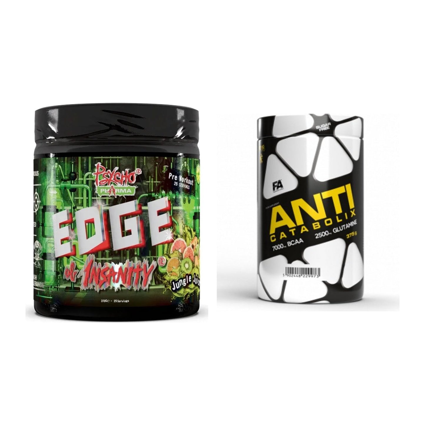 Trainings-Set: Psycho Pharma Edge + FA Nutrition Anticatabolix – alle enthaltenen Artikel