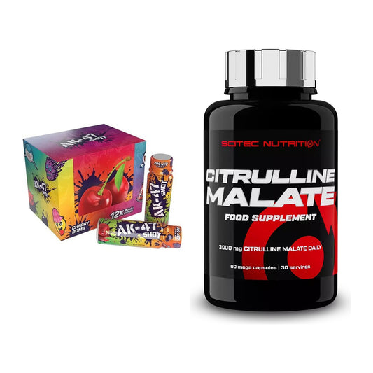 Trainings-Set: AK47 Labs AK47 Shots + Scitec Citrulline Malate – alle enthaltenen Artikel