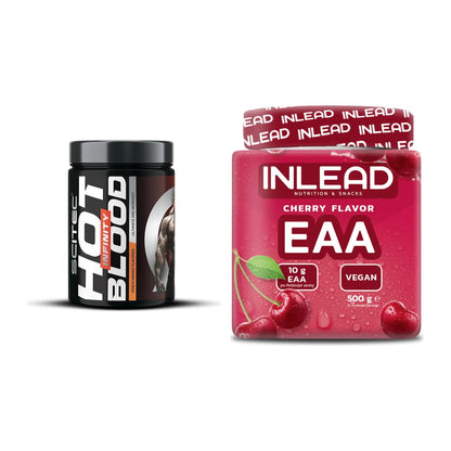 Trainings-Set: Scitec Hot Blood INFINITY + INLEAD EAA – alle enthaltenen Artikel
