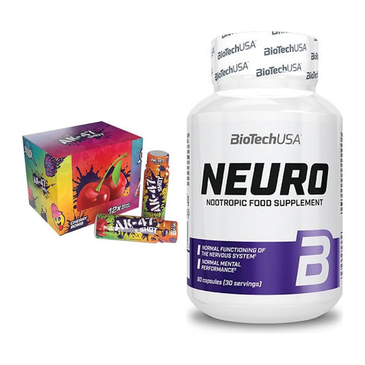 Trainings-Set: AK47 Labs AK47 Shots + BioTech Neuro – alle enthaltenen Artikel