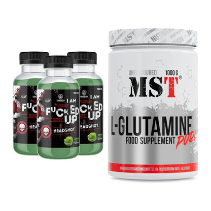 Trainings-Set: Swedish Supplements Fucked Up + MST Glutamine – alle enthaltenen Artikel