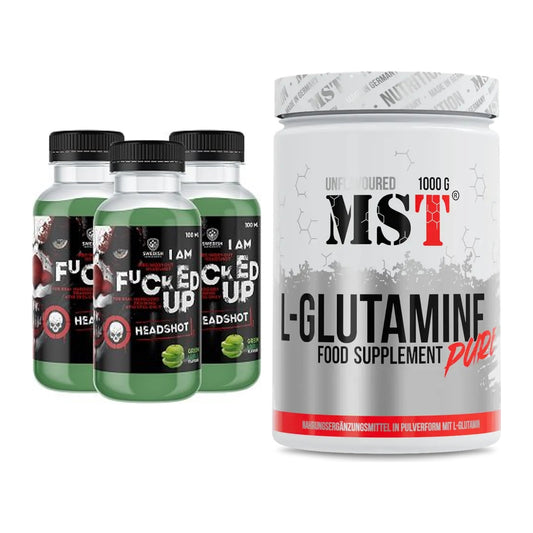 Trainings-Set: Swedish Supplements Fucked Up + MST Glutamine – alle enthaltenen Artikel
