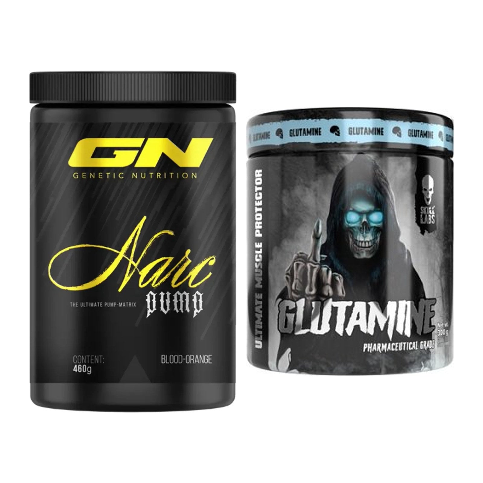 Trainings-Set: GN Narc Pump + Skull Labs Glutamine – alle enthaltenen Artikel