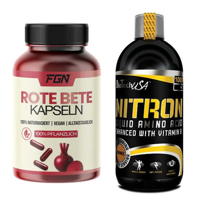Trainings-Set: FGN Rote Beete + BioTech Liquid Amino – alle enthaltenen Artikel