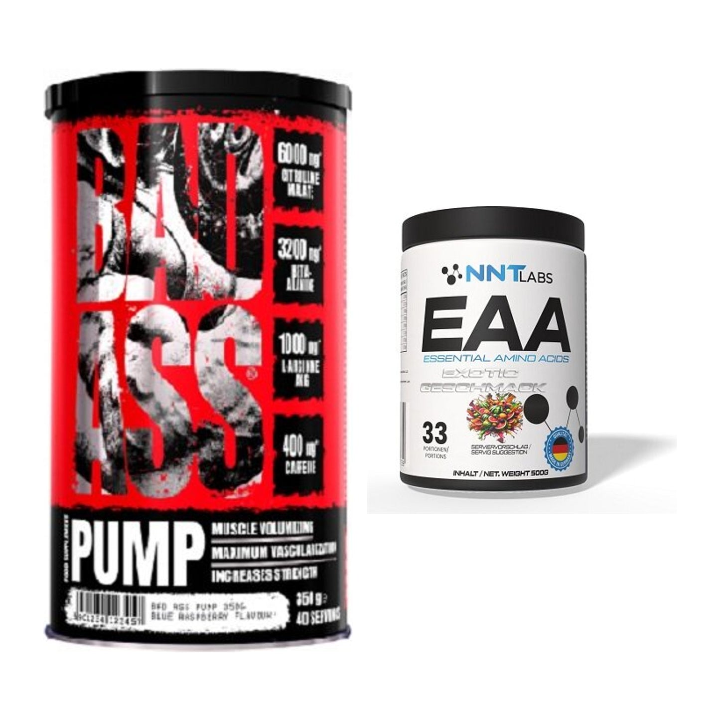 Trainings-Set: BAD ASS Pump + NNT EAA – alle enthaltenen Artikel