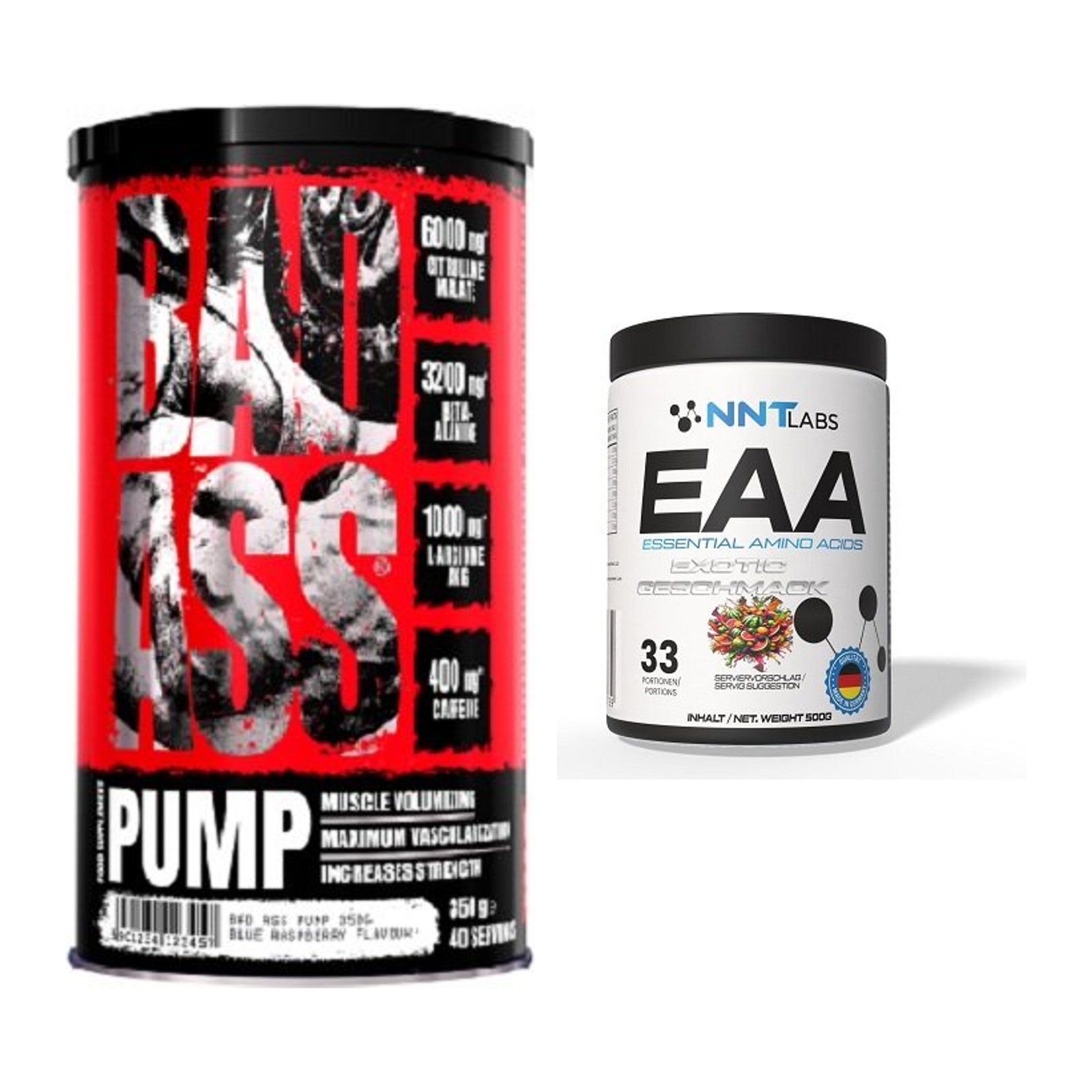 Trainings-Set: BAD ASS Pump + NNT EAA – alle enthaltenen Artikel