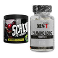 Trainings-Set: AK47 Labs Schizo Pre-Workout + MST 21 Amino Acids – alle enthaltenen Artikel