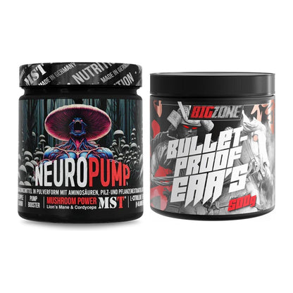 Trainings-Set: MST NeuroPump 540g (Red + Big Zone Bulletproof EAA's – alle enthaltenen Artikel