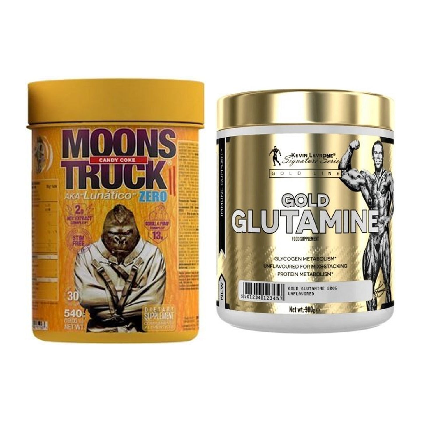Trainings-Set: Zoomad Moonstruck 2.0 ZERO + Kevin Levrone GOLD – alle enthaltenen Artikel