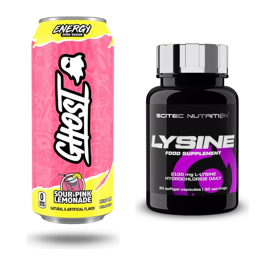 Trainings-Set: Ghost Energy + Scitec Lysine – alle enthaltenen Artikel