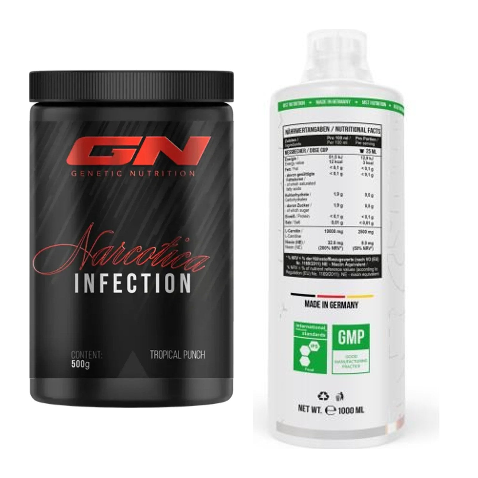 Trainings-Set: GN Narcotica Infection + MST L-Carnitine 100.000 – alle enthaltenen Artikel