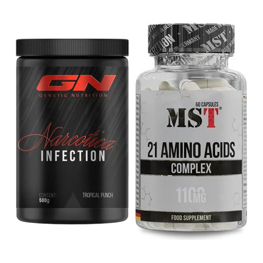 Trainings-Set: GN Narcotica Infection + MST 21 Amino Acids – alle enthaltenen Artikel