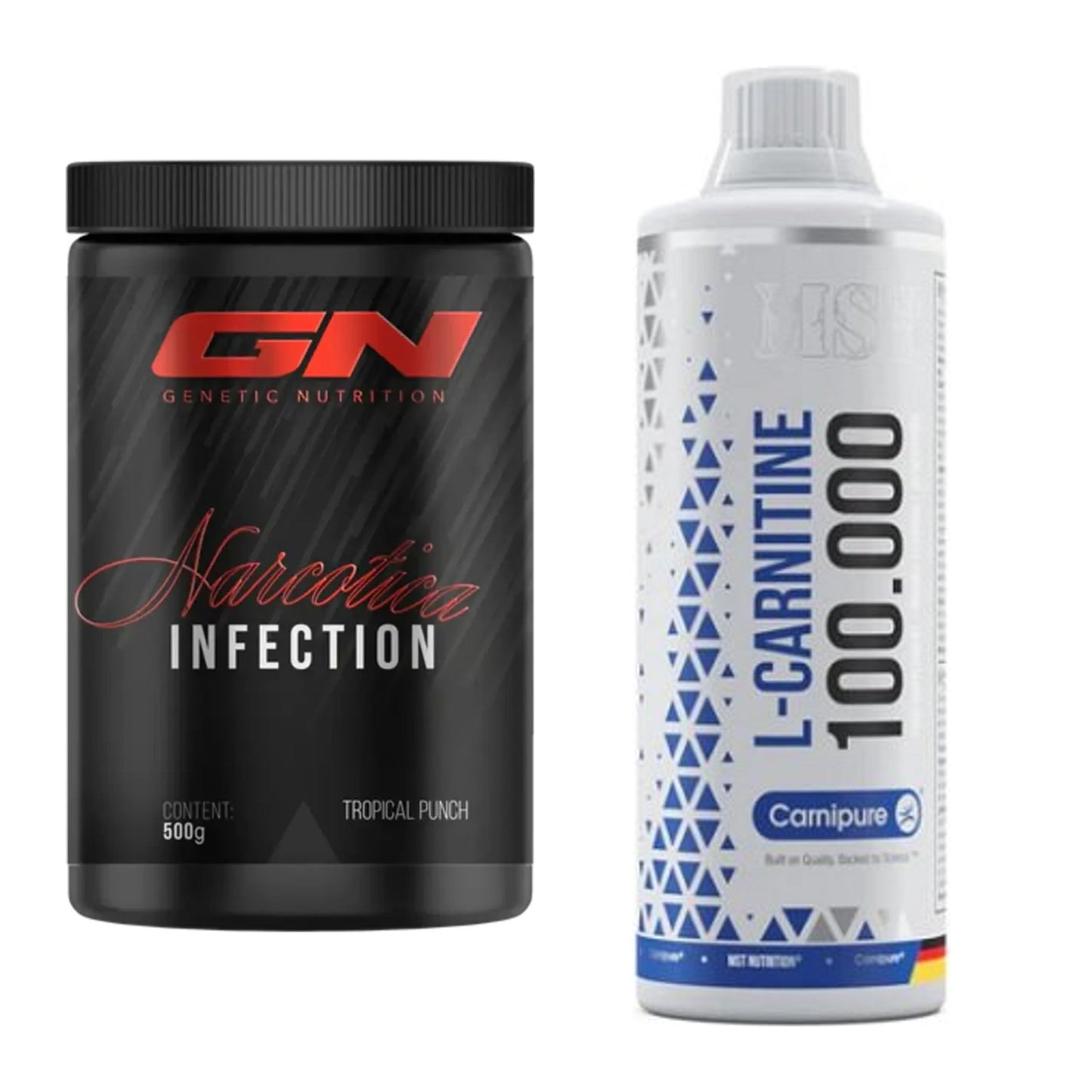 Trainings-Set: GN Narcotica Infection + MST L-Carnitine Carnipure – alle enthaltenen Artikel