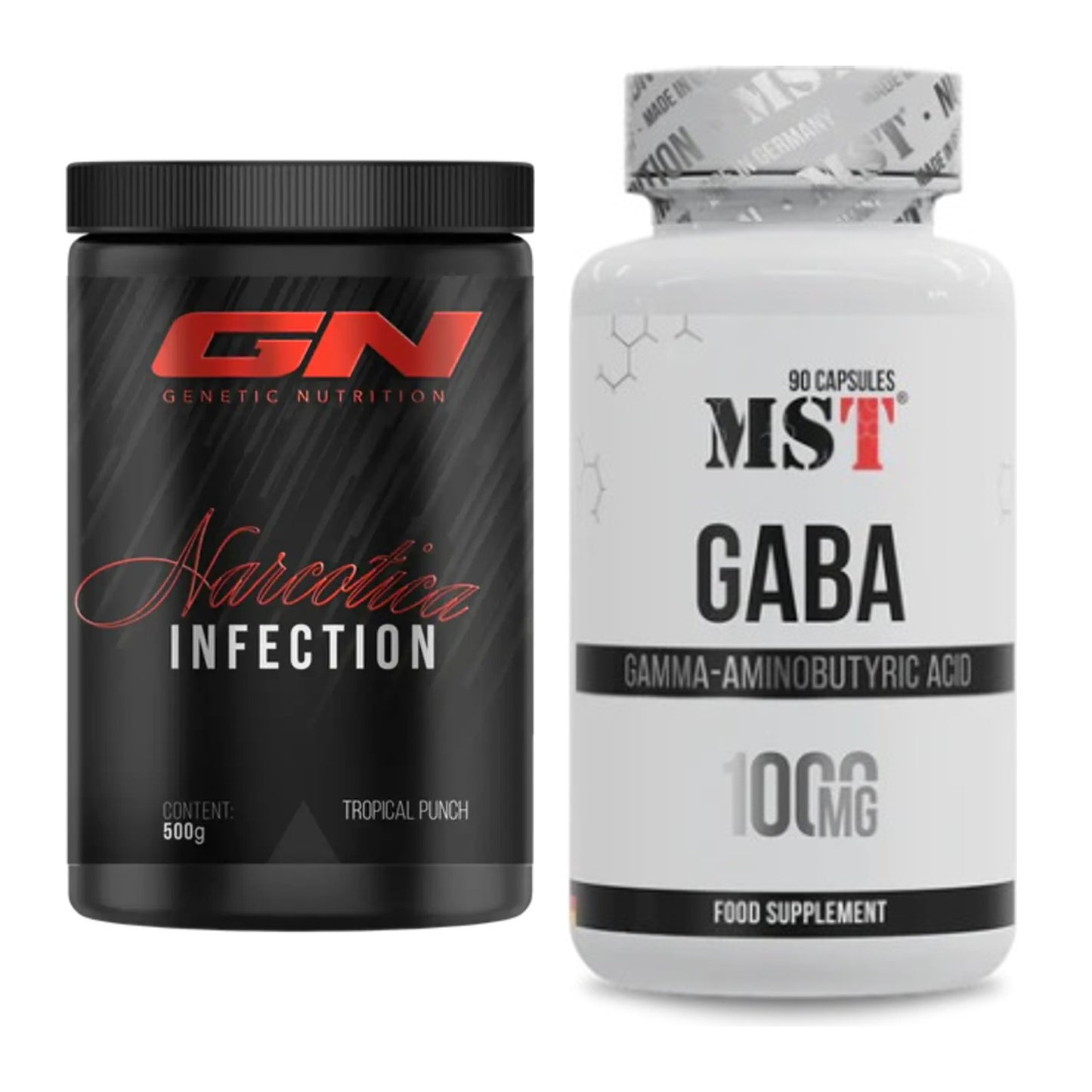 Trainings-Set: GN Narcotica Infection + MST GABA 1000mg – alle enthaltenen Artikel
