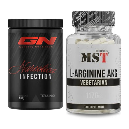 Trainings-Set: GN Narcotica Infection + MST Arginin AAKG 1178mg – alle enthaltenen Artikel