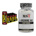 Trainings-Set: NXT Nutrition TNT NUCLEAR + MST Arginin AAKG 1178mg – alle enthaltenen Artikel